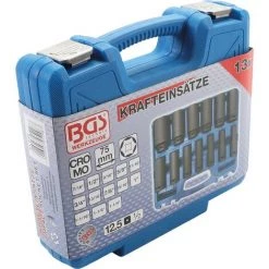 BGS Technic Jeu De Douilles à Choc, Six Pans, Longues | 12,5 Mm (1/2") | Pouce | 13 Pièces -BGS TECHNIC Soldes 38362500 2