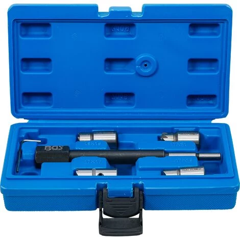 BGS Technic Jeu De Fraises De Nettoyage De Portée D’injecteurs, Pour Moteurs CDI | 5 Pièces 3 BGS Technic Jeu De Fraises De Nettoyage De Portée D’injecteurs, Pour Moteurs CDI | 5 Pièces