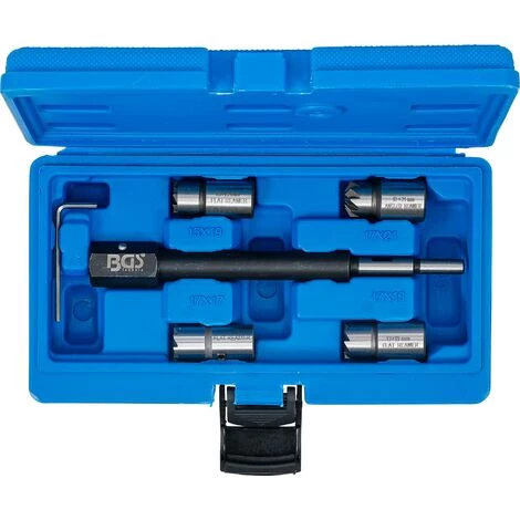 BGS Technic Jeu De Fraises De Nettoyage De Portée D’injecteurs, Pour Moteurs CDI | 5 Pièces 7 BGS Technic Jeu De Fraises De Nettoyage De Portée D’injecteurs, Pour Moteurs CDI | 5 Pièces – Image 5