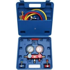 BGS Technic Manomètre De Contrôle De Pression De Climatisation