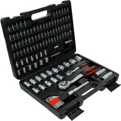 BGS Technic Jeu De Douilles à Six Pans | 6,3 mm (1/4") / 12,5 mm (1/2") | 115 Pièces 9 BGS Technic Jeu De Douilles à Six Pans | 6,3 mm (1/4") / 12,5 mm (1/2") | 115 Pièces -BGS TECHNIC Soldes 38363472 3