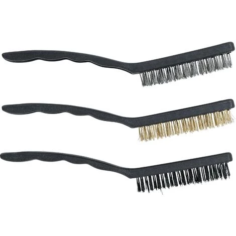BGS Technic Jeu De Brosses | 225 mm | 3 pièces 3 BGS Technic Jeu De Brosses | 225 mm | 3 pièces
