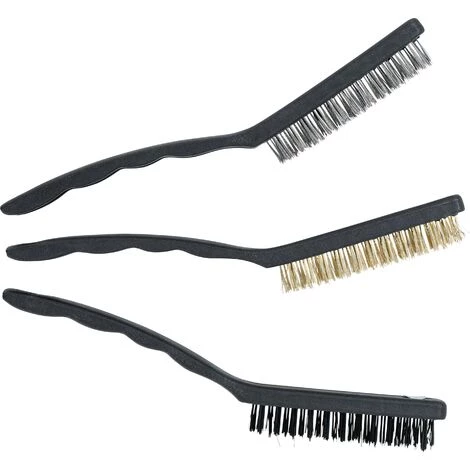 BGS Technic Jeu De Brosses | 225 mm | 3 pièces 4 BGS Technic Jeu De Brosses | 225 mm | 3 pièces – Image 2