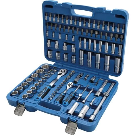 BGS Technic Coffret De Douilles à Profil Ondulé | 6,3 mm (1/4") / 12,5 mm (1/2") | 108 Pièces 5 BGS Technic Coffret De Douilles à Profil Ondulé | 6,3 mm (1/4") / 12,5 mm (1/2") | 108 Pièces – Image 3