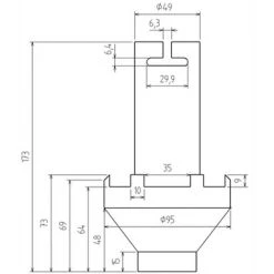 BGS Technic Douille à Ergot Pour Mercedes Benz Atego | 80 - 95 Mm 5 BGS Technic Douille à Ergot Pour Mercedes Benz Atego | 80 - 95 Mm -BGS TECHNIC Soldes 38364391 2