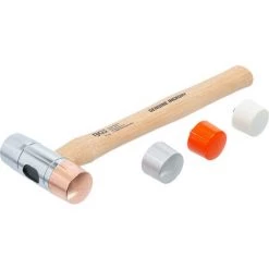 BGS Technic Maillet Avec Tête Interchangeable | Manche Hickory | Ø 35 mm