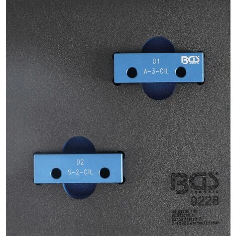 BGS Technic Insert De Servante D'atelier 1/6 : Jeu D’outils De Verrouillage D'arbre à Came | Pour Lancia 2.0 VIS 4 Cylindre 3 BGS Technic Insert De Servante D'atelier 1/6 : Jeu D’outils De Verrouillage D'arbre à Came | Pour Lancia 2.0 VIS 4 Cylindre