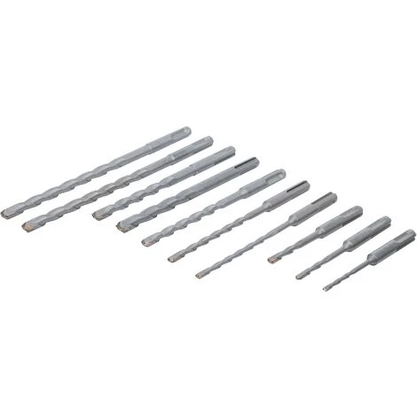 BGS Technic Jeu De Mèches | Tige SDS, Pointe En Métal Dur | 4 - 12 mm | 56 pièces 4 BGS Technic Jeu De Mèches | Tige SDS, Pointe En Métal Dur | 4 - 12 mm | 56 pièces – Image 2