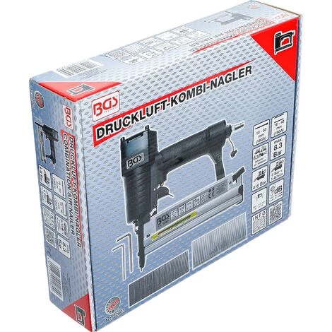 BGS Technic Cloueuse Combinée à Air Comprimé | 50 Mm 7 BGS Technic Cloueuse Combinée à Air Comprimé | 50 Mm – Image 5