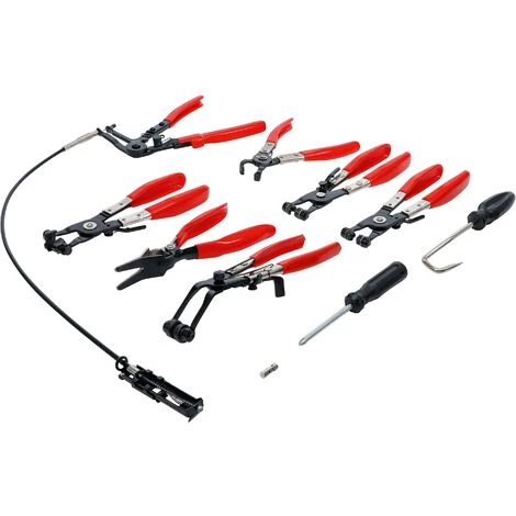 BGS Technic Jeu De Pinces Pour Colliers | 10 pièces 4 BGS Technic Jeu De Pinces Pour Colliers | 10 pièces – Image 2