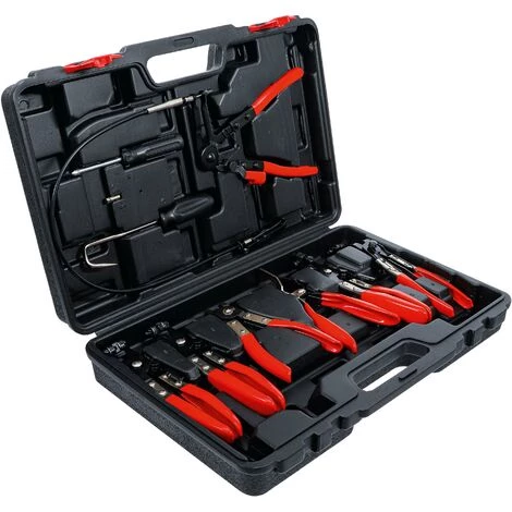 BGS Technic Jeu De Pinces Pour Colliers | 10 pièces 5 BGS Technic Jeu De Pinces Pour Colliers | 10 pièces – Image 3