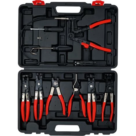 BGS Technic Jeu De Pinces Pour Colliers | 10 pièces 7 BGS Technic Jeu De Pinces Pour Colliers | 10 pièces – Image 5