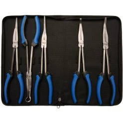 BGS Technic Jeu De Pinces à Bec Long | 290 Mm | 5 Pièces