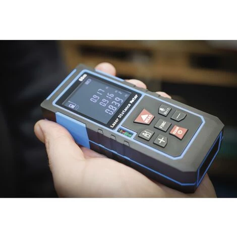 BGS TECHNIC TELEMETRE METRE LASER 60 M, CALCUL DISTANCE SURFACE VOLUME 4 BGS TECHNIC TELEMETRE METRE LASER 60 M, CALCUL DISTANCE SURFACE VOLUME – Image 2