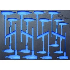 BGS TECHNIC BGS 4010-20 3/3, VIDE?: POIGNÉE EN T TAPIS DE CHARIOT CLÉS