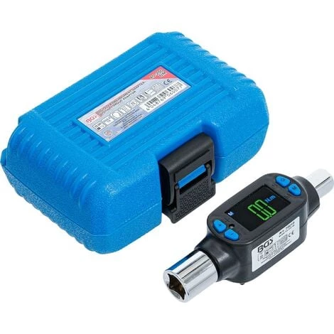 BGS TECHNIC ADAPTATEUR DYNAMOMÉTRIQUE NUMÉRIQUE | 12,5 MM (1/2'') | 40 - 200 NM BGS 70210 3 BGS TECHNIC ADAPTATEUR DYNAMOMÉTRIQUE NUMÉRIQUE | 12,5 MM (1/2'') | 40 - 200 NM BGS 70210