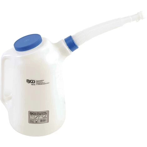 BGS TECHNIC BROC À BEC VERSEUR FLEXIBLE ET COUVERCLE | 8 L BGS 9570 3 BGS TECHNIC BROC À BEC VERSEUR FLEXIBLE ET COUVERCLE | 8 L BGS 9570