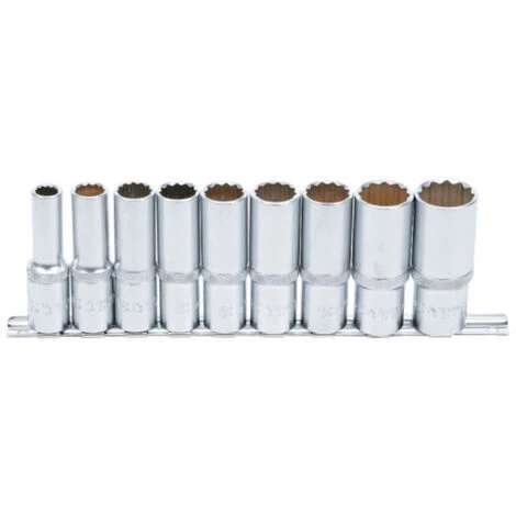 Jeu De Douilles Douze Pans Longues BGS TECHNIC - 12,5 Mm - 9 Pcs - 5253 3 Jeu De Douilles Douze Pans Longues BGS TECHNIC - 12,5 Mm - 9 Pcs - 5253