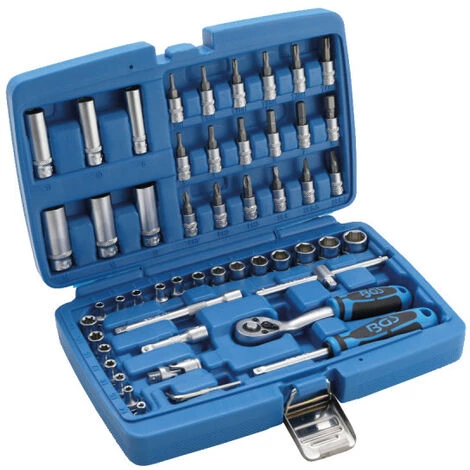 Coffret De Douilles BGS TECHNIC - 6,3 Mm - 53 Pcs - 2147 4 Coffret De Douilles BGS TECHNIC - 6,3 Mm - 53 Pcs - 2147 – Image 2