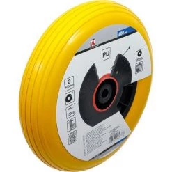 BGS Technic Roue De Brouette | PU, Jaune/noir | 400 mm 7 BGS Technic Roue De Brouette | PU, Jaune/noir | 400 mm -BGS TECHNIC Soldes 41359071 3