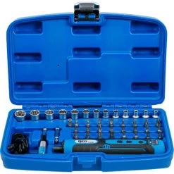 BGS Technic Tournevis Sur Batterie | Avec Jeu D’embouts Et De Douilles | 41 pièces