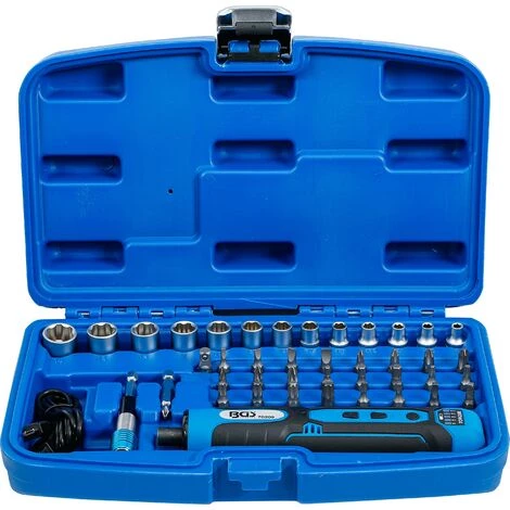 BGS Technic Tournevis Sur Batterie | Avec Jeu D’embouts Et De Douilles | 41 pièces 3 BGS Technic Tournevis Sur Batterie | Avec Jeu D’embouts Et De Douilles | 41 pièces