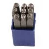 BGS TECHNIC Chiffres A Frapper Pro 2.5 Mm - 9 Poinçons