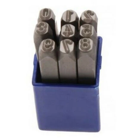 BGS TECHNIC Chiffres A Frapper Pro 2.5 Mm - 9 Poinçons 3 BGS TECHNIC Chiffres A Frapper Pro 2.5 Mm - 9 Poinçons