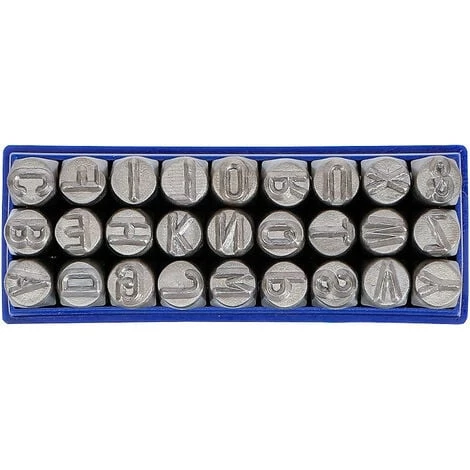 BGS TECHNIC Lettres A Frapper Pro 8 Mm - 27 Pcs 4 BGS TECHNIC Lettres A Frapper Pro 8 Mm - 27 Pcs – Image 2