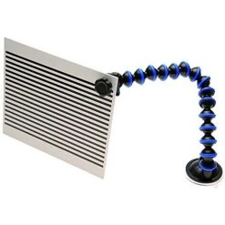 BGS TECHNIC 865-5 FIXIERTAFEL POUR SMART REPAIR AVEC GLIEDERARM BLANC