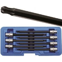 EMBOUTS LONG BGS TECHNIC TORX A BOULE CHROME VANADIUM