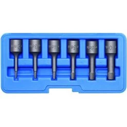 BGS TECHNIC BGS COFFRET DE DOUILLES ''5281 TWIST'', 10 MM, 10 (3/8), 6 PIÈCES