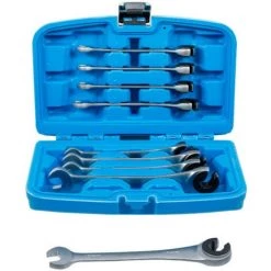 Jeu De Clés Mixtes à Cliquet BGS TECHNIC - 8 - 17 Mm - 9 Pcs - 30849