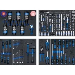 BGS Technic Servante D'atelier | 7 Tiroirs | Avec 227 Outils -BGS TECHNIC Soldes 47663535 3