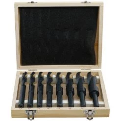 BGS TECHNIC Coffret De 8 Forets 13 à 25 Mm A Queue Reduite A 13 Mm