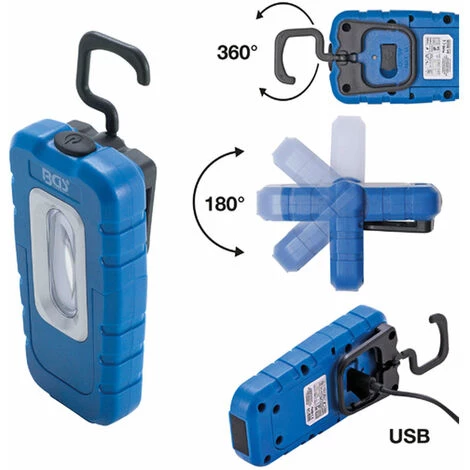 LAMPE DE TRAVAIL SMD LED BGS 300 LUMENS BGS TECHNIC 7 LAMPE DE TRAVAIL SMD LED BGS 300 LUMENS BGS TECHNIC – Image 5