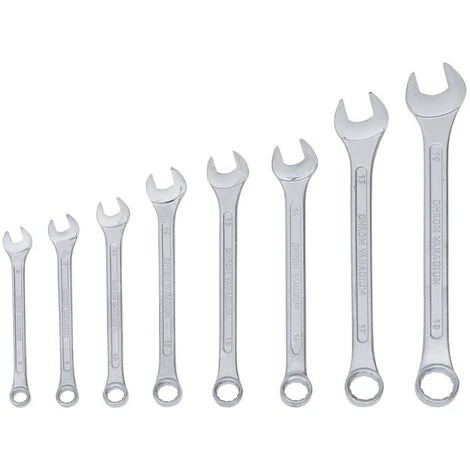 BGS TECHNIC Jeu De 8 Cles Mixtes Bgs De 8 à 19 Mm 3 BGS TECHNIC Jeu De 8 Cles Mixtes Bgs De 8 à 19 Mm