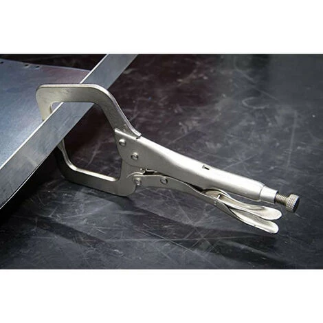 BGS TECHNIC Pince Etau Autobloquante Col De Cygne De Soudeur 280 Mm 3 BGS TECHNIC Pince Etau Autobloquante Col De Cygne De Soudeur 280 Mm