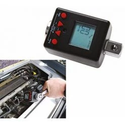 BGS TECHNIC BGS 979 | Adaptateur Dynamométrique Numérique | 6,3 Mm (1/4`) | 6 - 30 Nm