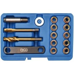 BGS TECHNIC KIT DE RÉPARATION POUR FILET DE FREIN | POUR VAG | M12 X 1,5 MM | 15 PIÈCES BGS 8408