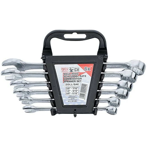 BGS TECHNIC Jeu De 6 Cles Mixtes Cote Pouces Us Gb De 3/8 à 11/16 4 BGS TECHNIC Jeu De 6 Cles Mixtes Cote Pouces Us Gb De 3/8 à 11/16 – Image 2