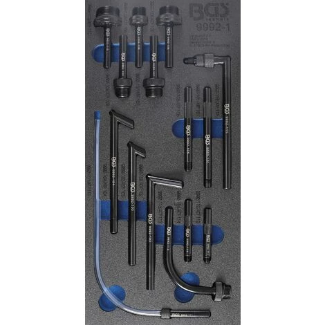 BGS TECHNIC JEU D'ADAPTATEURS POUR REMPLISSAGE DE BOITE DE VITESSE 15 PIÈCES BGS 9992-1 3 BGS TECHNIC JEU D'ADAPTATEURS POUR REMPLISSAGE DE BOITE DE VITESSE 15 PIÈCES BGS 9992-1