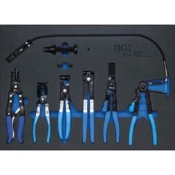 BGS TECHNIC INSERT DE SERVANTE D'ATELIER 3/3 : JEU DE PINCES POUR COLLIERS BGS 504