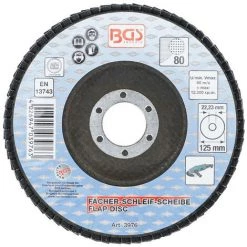 Disque A Lamelle Bgs Technic 125 Mm - Grain 80