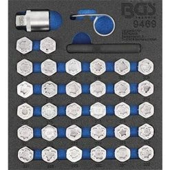 BGS TECHNIC BGS 9469 | JEU D'OUTILS DE RÉGLAGE POUR MERCEDES | 35 PIÈCES