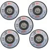 Disques A Lamelles 125 Mm Bgs Technic - Grain 40 - Lot 5 Disques