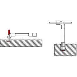 BGS TECHNIC Pochette Jeu 12 Cles A Pipe 6 Pans De 8 A 19 Bgs Tres Belle Qualite Pro -BGS TECHNIC Soldes 68267910 4