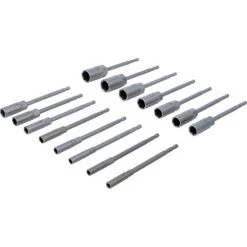 BGS TECHNIC Jeu De Douilles A Choc Extra Longues 5.5 A 19 Pour Perceuses Visseuses 1/4 6 BGS TECHNIC Jeu De Douilles A Choc Extra Longues 5.5 A 19 Pour Perceuses Visseuses 1/4 -BGS TECHNIC Soldes 68267911 2