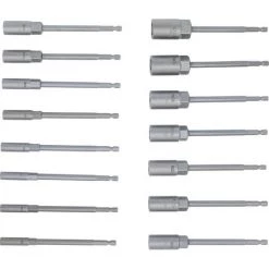 BGS TECHNIC Jeu De Douilles A Choc Extra Longues 5.5 A 19 Pour Perceuses Visseuses 1/4 7 BGS TECHNIC Jeu De Douilles A Choc Extra Longues 5.5 A 19 Pour Perceuses Visseuses 1/4 -BGS TECHNIC Soldes 68267911 3