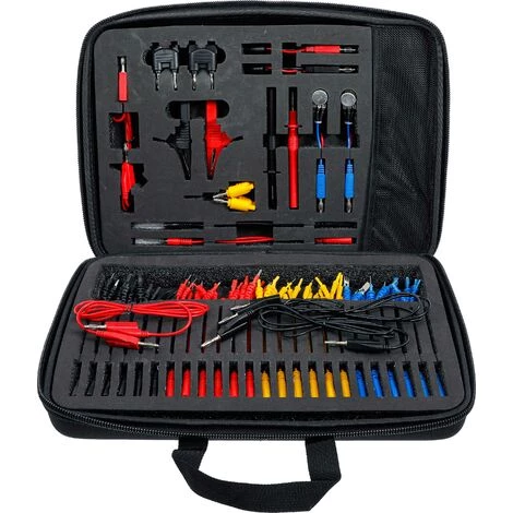 BGS TECHNIC JEU DE CÂBLES ET POINTES DE MESURE | 92 PIÈCES BGS 2184-1 3 BGS TECHNIC JEU DE CÂBLES ET POINTES DE MESURE | 92 PIÈCES BGS 2184-1